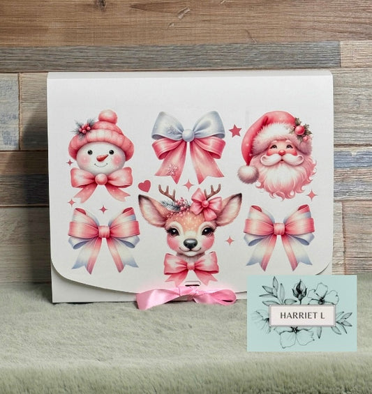 Pink Custom Christmas Box