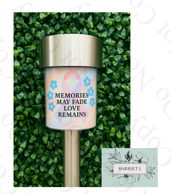 Memories May Fade
